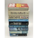 Modern novels. 25 total. To include The Bourne Supremacy by Robert Ludlum, Tom Clancy Rainbow Six,