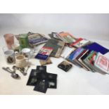 Ephemera including Royal memorabilia, mugs, newspapers and other times, a scrap book containing news