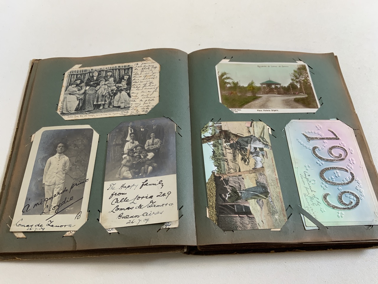 A post card album of assorted cards including world travel and others together with Pictures of - Image 5 of 10