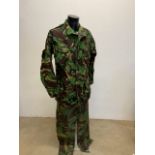A combat smock and trousers. Size 180/104. Cotton smock - waterproof trousers