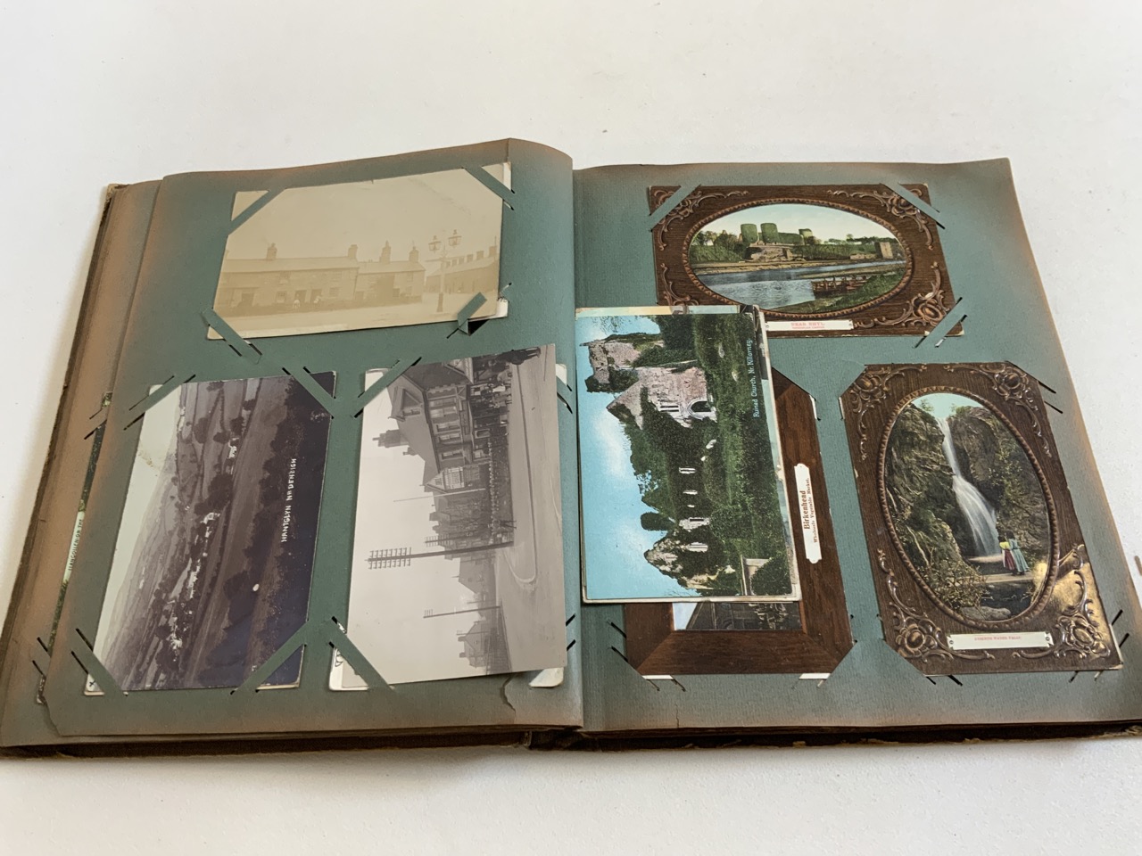 A post card album of assorted cards including world travel and others together with Pictures of - Image 8 of 10