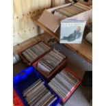 Very large quantity of 33rpm vinyl LP records, mostly 60s and 70s with country, western and