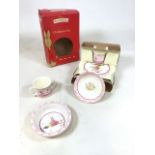 Boxed Royal Doulton Bunnykins childrens set with a loose dish and beaker cup. Also with an
