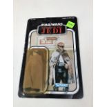 A Kenner Return of the Jedi Starwars figure of Prune Face in original packaging. Ref 71320