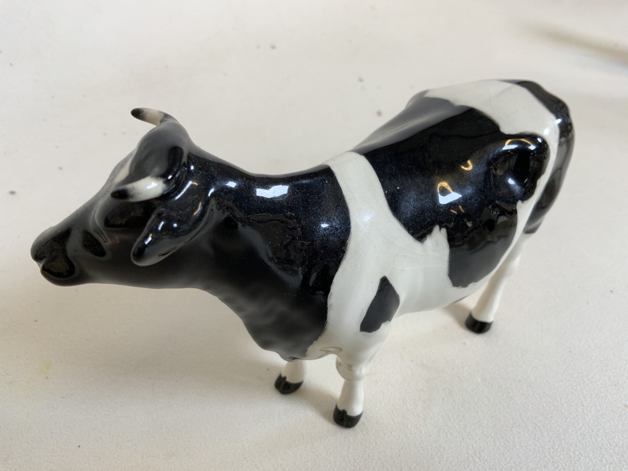 Beswick Cattle family group of bull, Cow and 2 calfs. A Champion Coddington Hilt Bar bull marked - Bild 8 aus 13