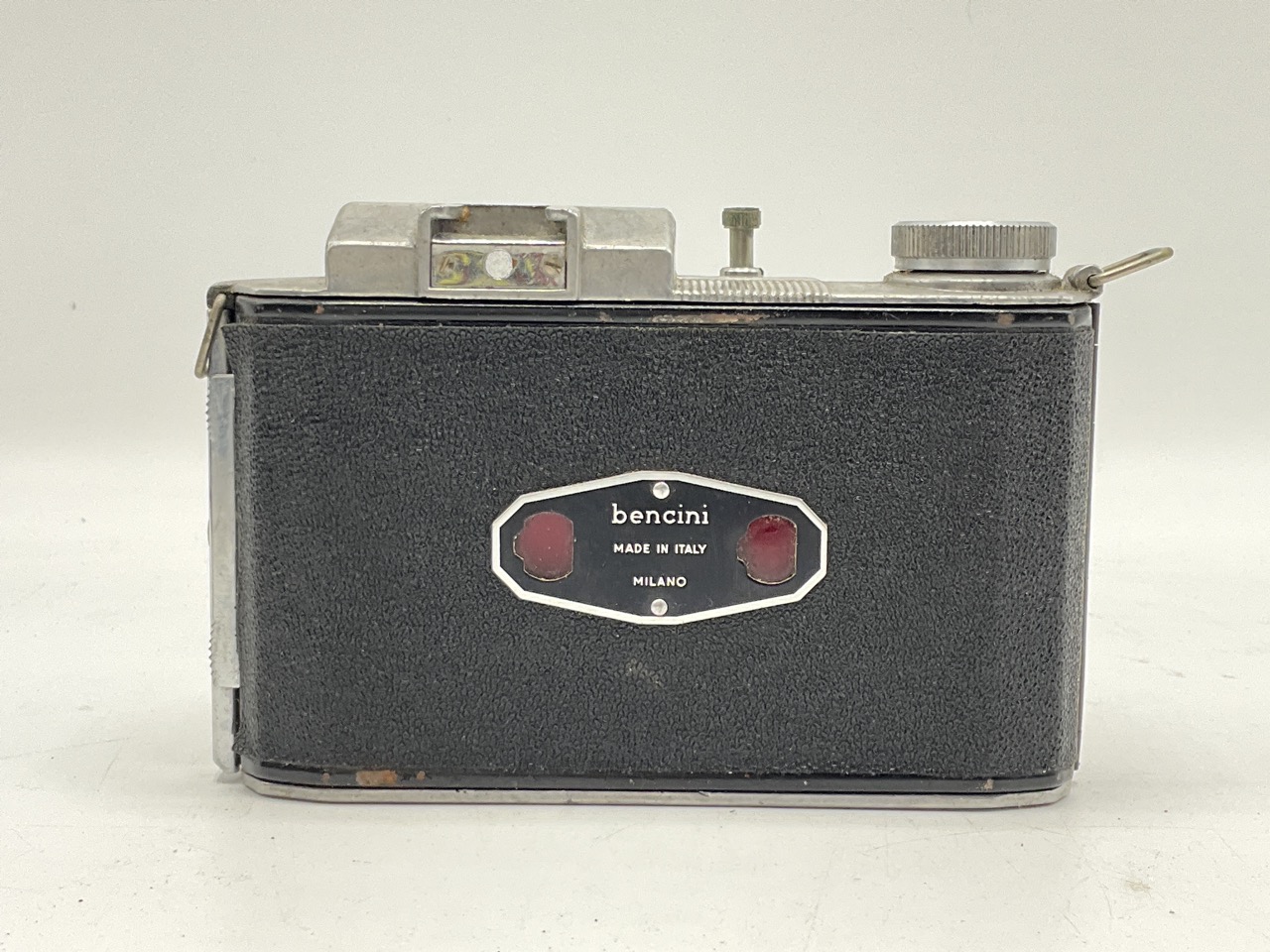 1950s Italian Bencini Koroll 24 120 film camera. Half-frame exposure (24 shots per 12 frames). - Bild 3 aus 6