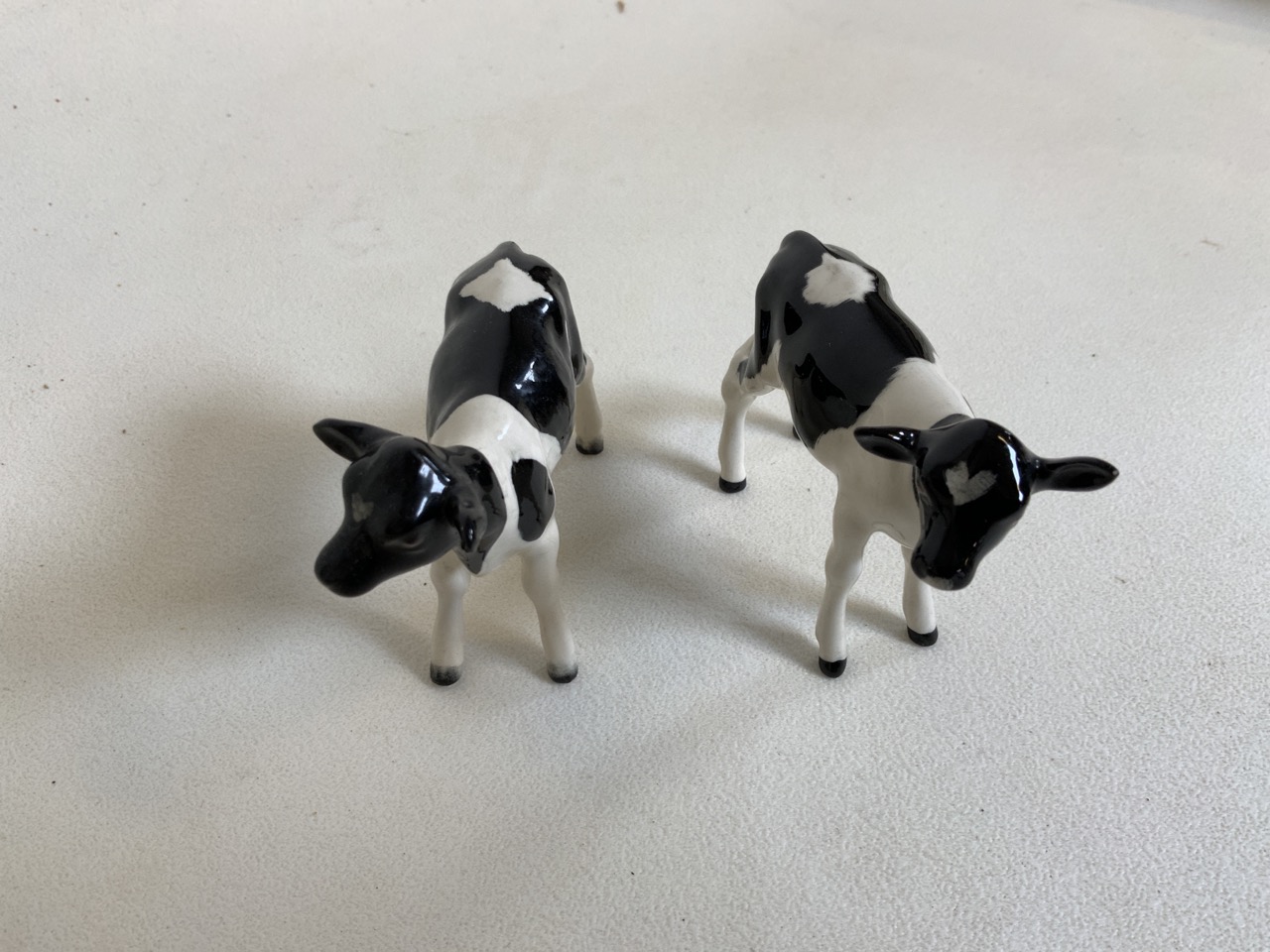 Beswick Cattle family group of bull, Cow and 2 calfs. A Champion Coddington Hilt Bar bull marked - Bild 11 aus 13