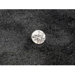 3 loose diamonds, one with dealers record from Gassan Diamonds. 0.20, 0.21 and 0.36 carat