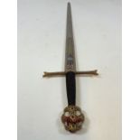 A Spanish ornamental sword.