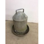 Vintage barn find chicken feeder. AF.