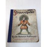 Struwwelpeter book in used condition and restored
