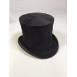 A silk top hat