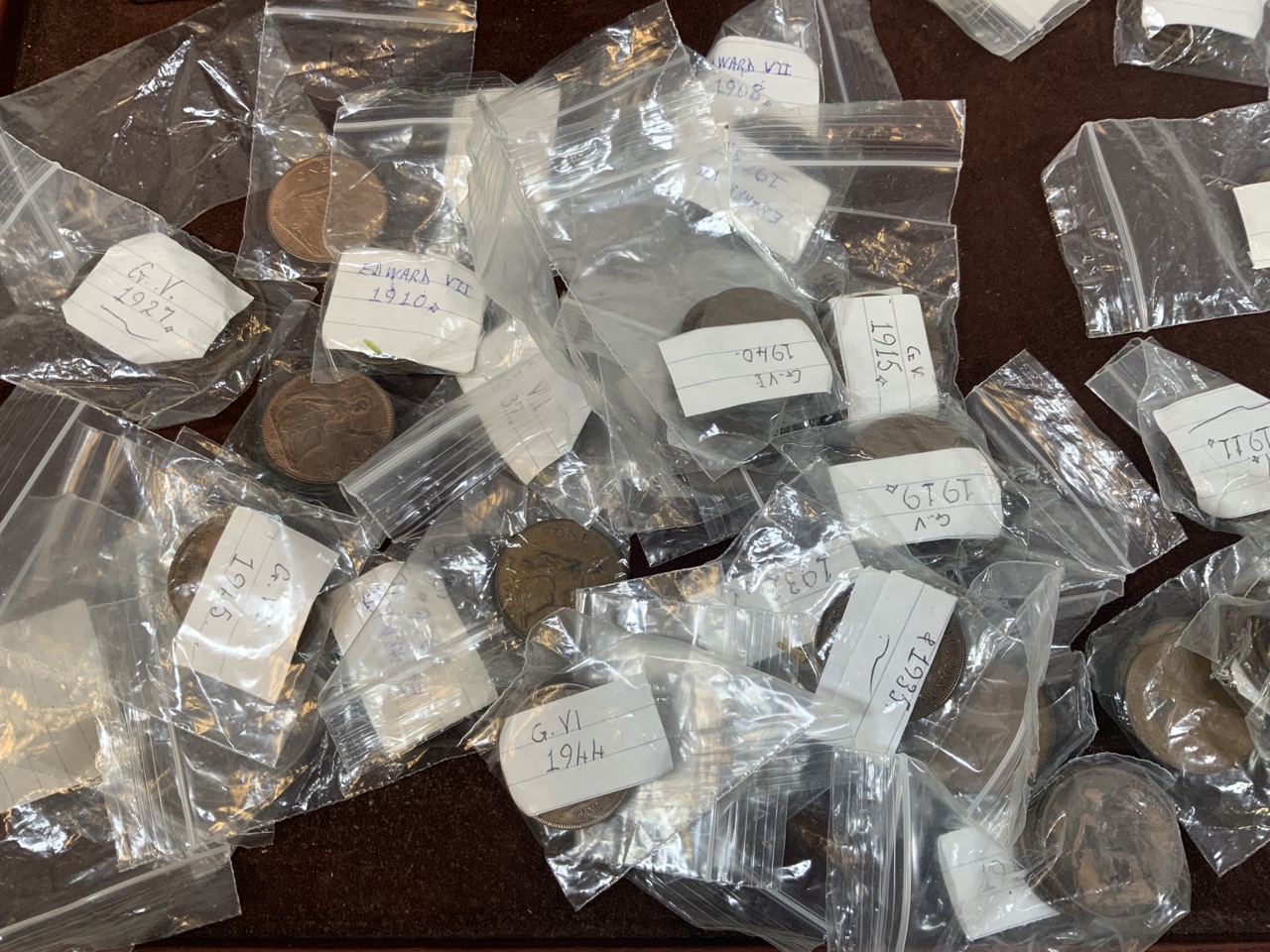 A large collection of early 20th century coinage. - Bild 6 aus 7