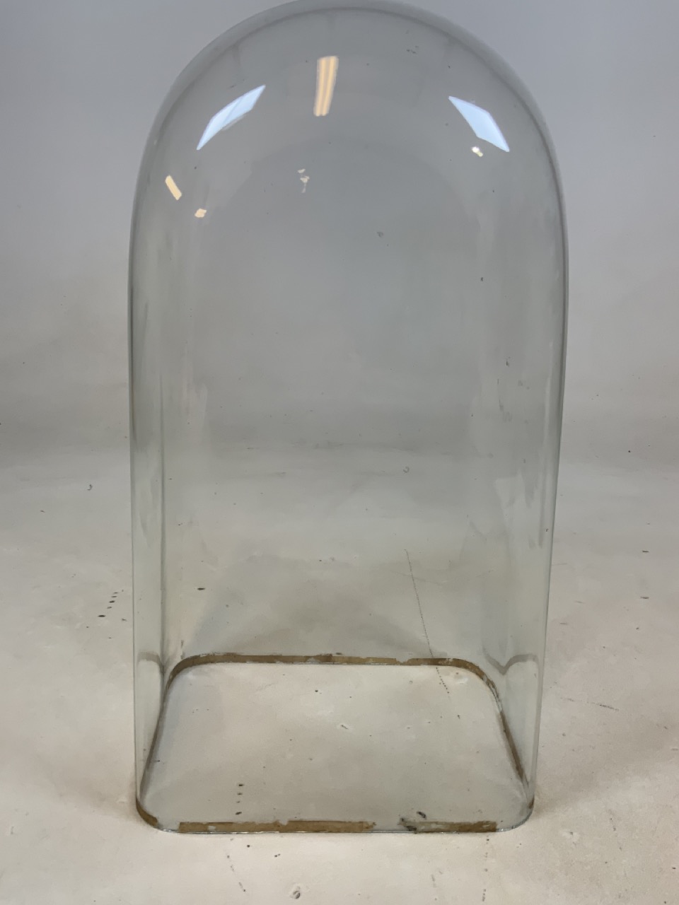 A large rectangular Victorian glass dome. H:47cm - Image 3 of 4