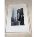 Emily Andersen framed photograph entitled Vertigo View 1988, Selinium-toned gelatin silver print,