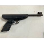 A Late 20th century air pistol. Marked 10357.