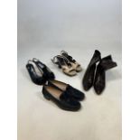 Robert Clergerie ankle boots and shoes, Emma Hope sling backs and a pair of loafers sizes 7