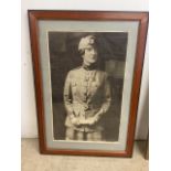 A very large Evangeline Booth Salvation Army poster by Ira L Hill. Poster size excluding frame W: