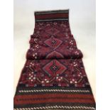 A Meshwani runner - 100% wool W:57cm x H:232cm