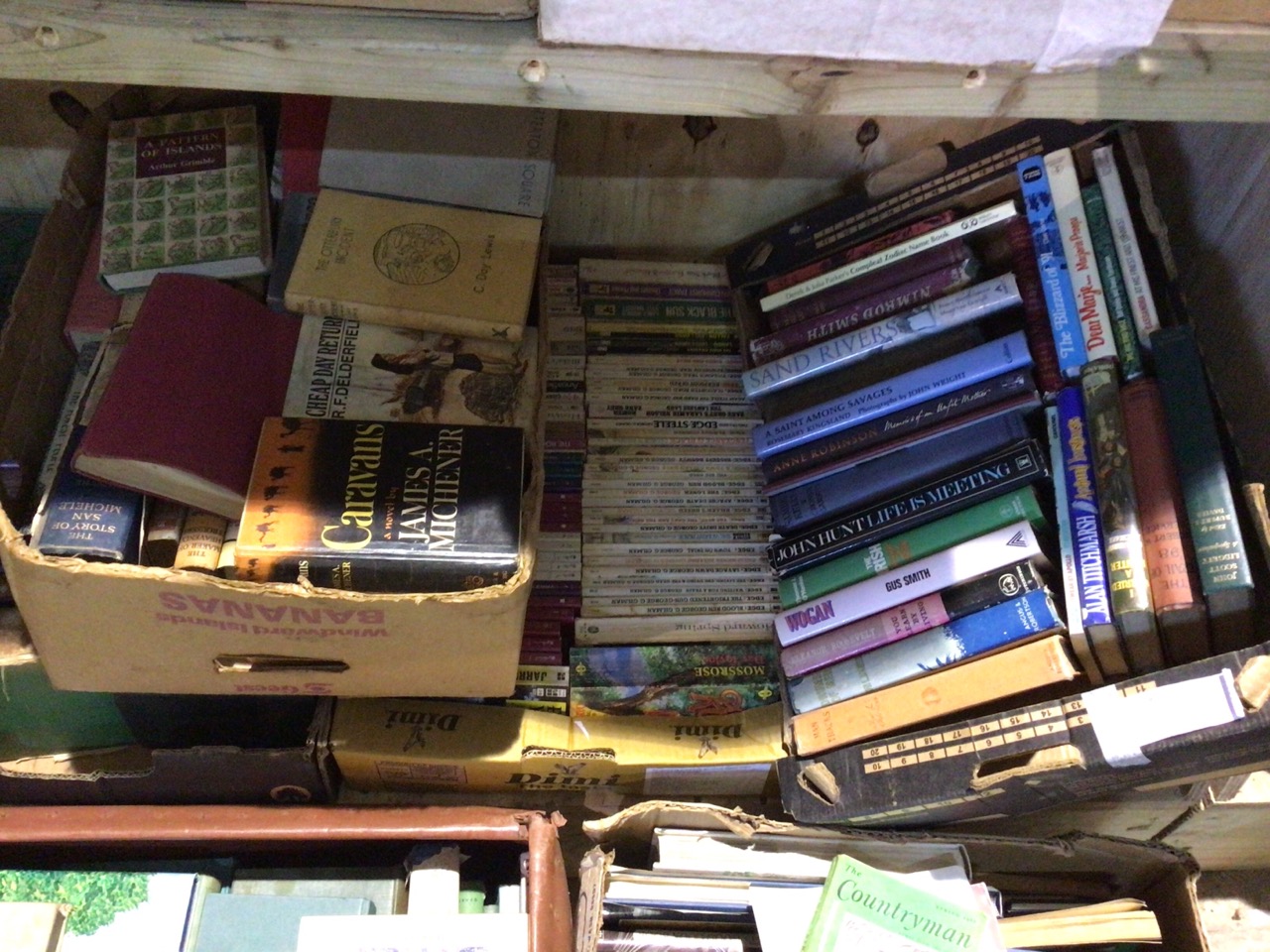 A very large quantity of books in multiple boxes including, wildlife, birds, sporting, trains, - Image 7 of 8