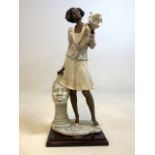 A Giuseppe Armani Florence sculpture limited edition 1994 signed. H:47cm