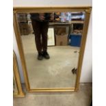 Four mirrors to include a gilt overmantle mirror. W:116cm x H:81cm