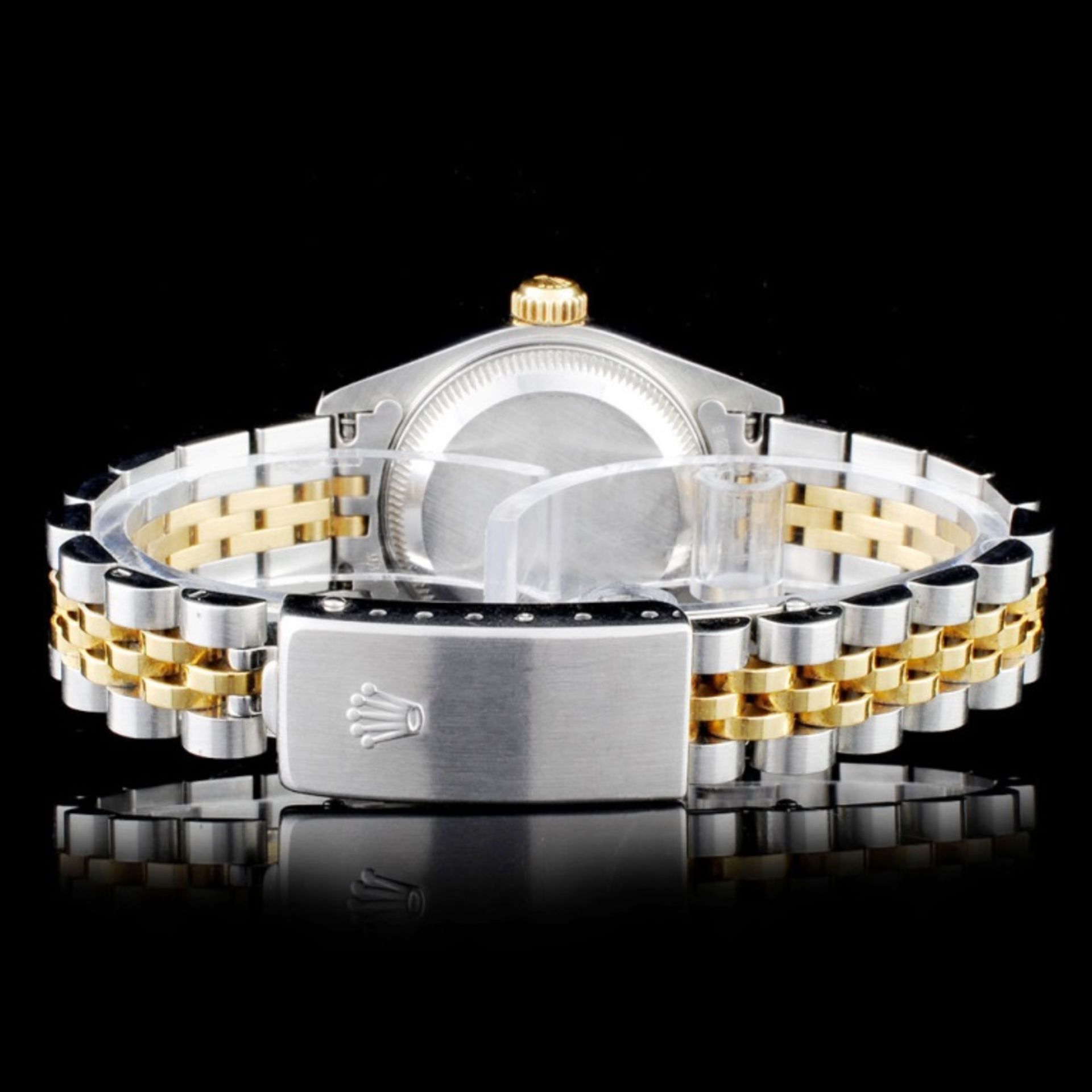 Rolex YG/SS DateJust Diamond Ladies Watch - Image 3 of 5