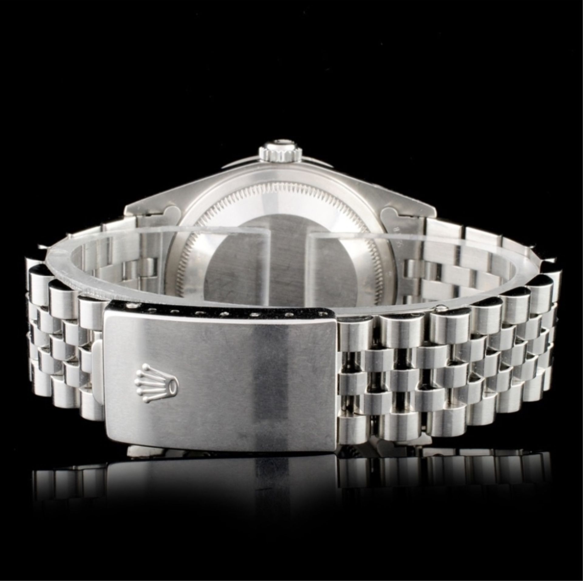 Rolex SS DateJust Diamond 36mm Watch - Image 3 of 5