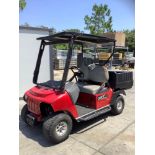 *** CLUB CAR XRT 810E, ELECTRIC, MANUAL DUMP BED, NO CHARGER, RUNS AND OPERATES