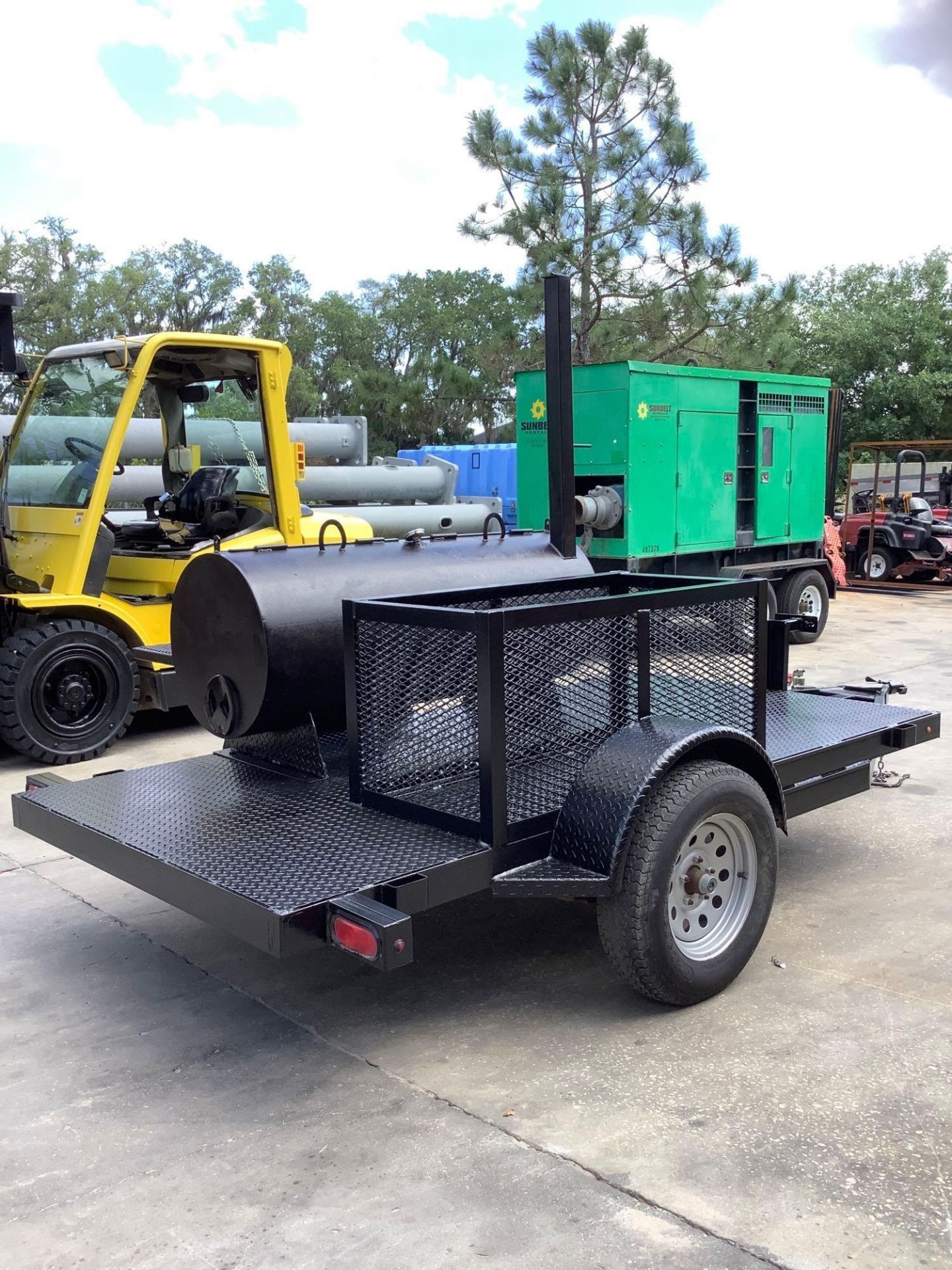 TRAILER MOUNTED INDUSTRIAL GRILL - Image 5 of 15