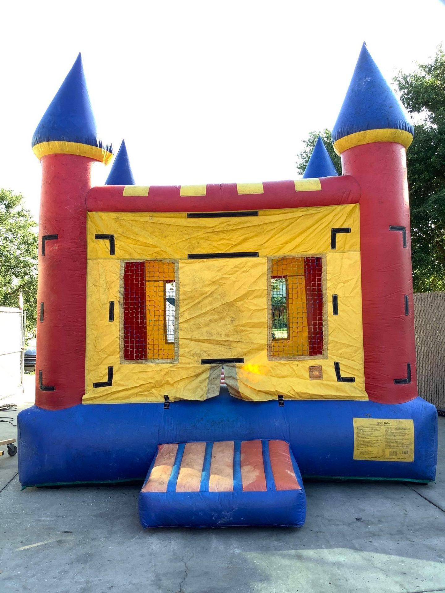 JUMPION CASTLE BOUNCE HOUSE, APPROX 13’ x 13’ - Image 3 of 7