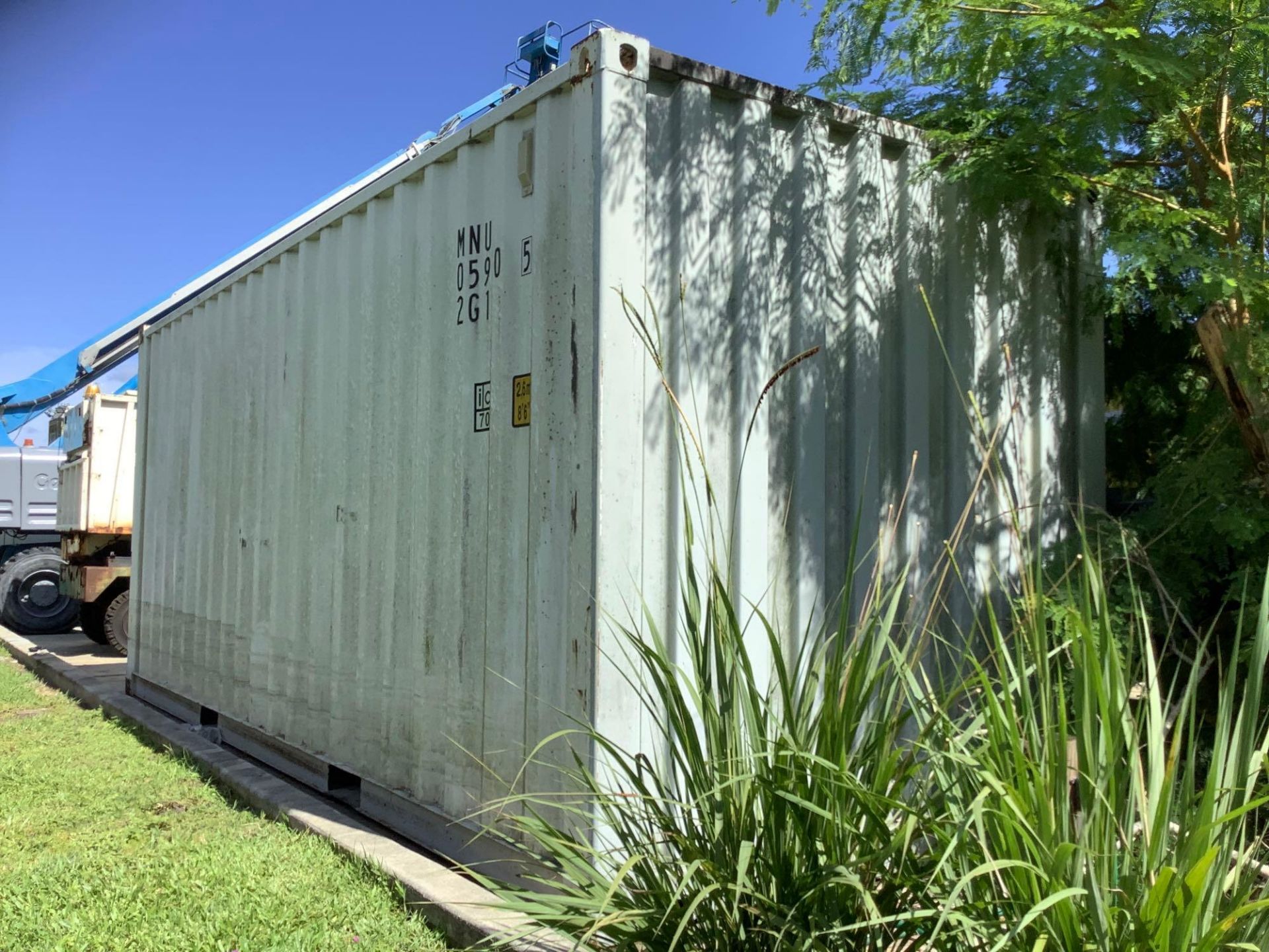 20' STORAGE CONTAINER, APPROX 102” TALL x 96” WIDE x 238” DEEP - Image 8 of 9