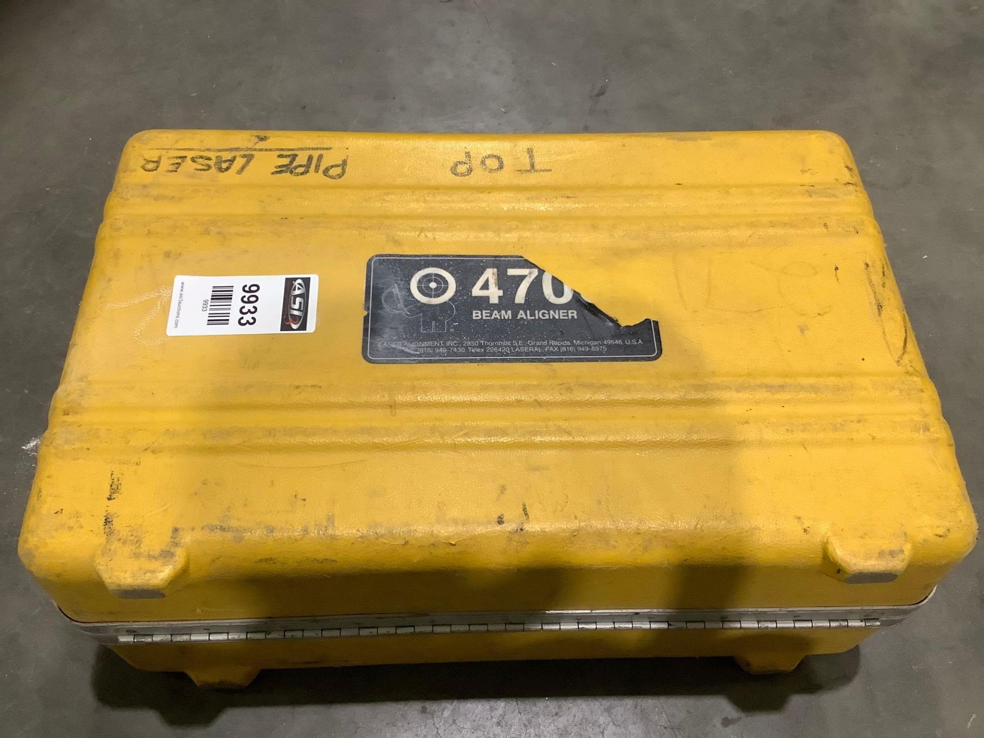 BEAM ALIGNER 4700 SERIES PIPE LASER MODEL 4700 IN CARRY CASE - Image 8 of 8