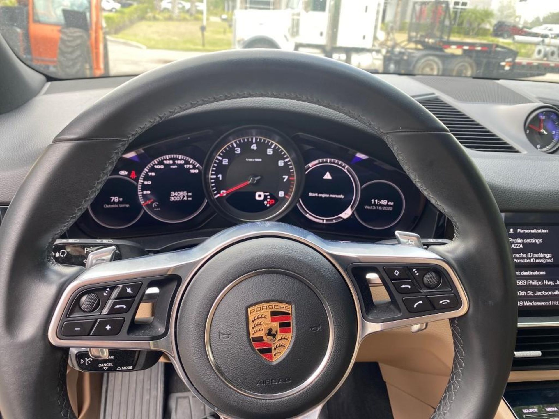 ***2019 PORSCHE CAYENNE S AWD SUV, LEATHER SEATS, MOON ROOF, A/C & HEATED SEATS, 2 KEYS INCLUDED - Image 22 of 47