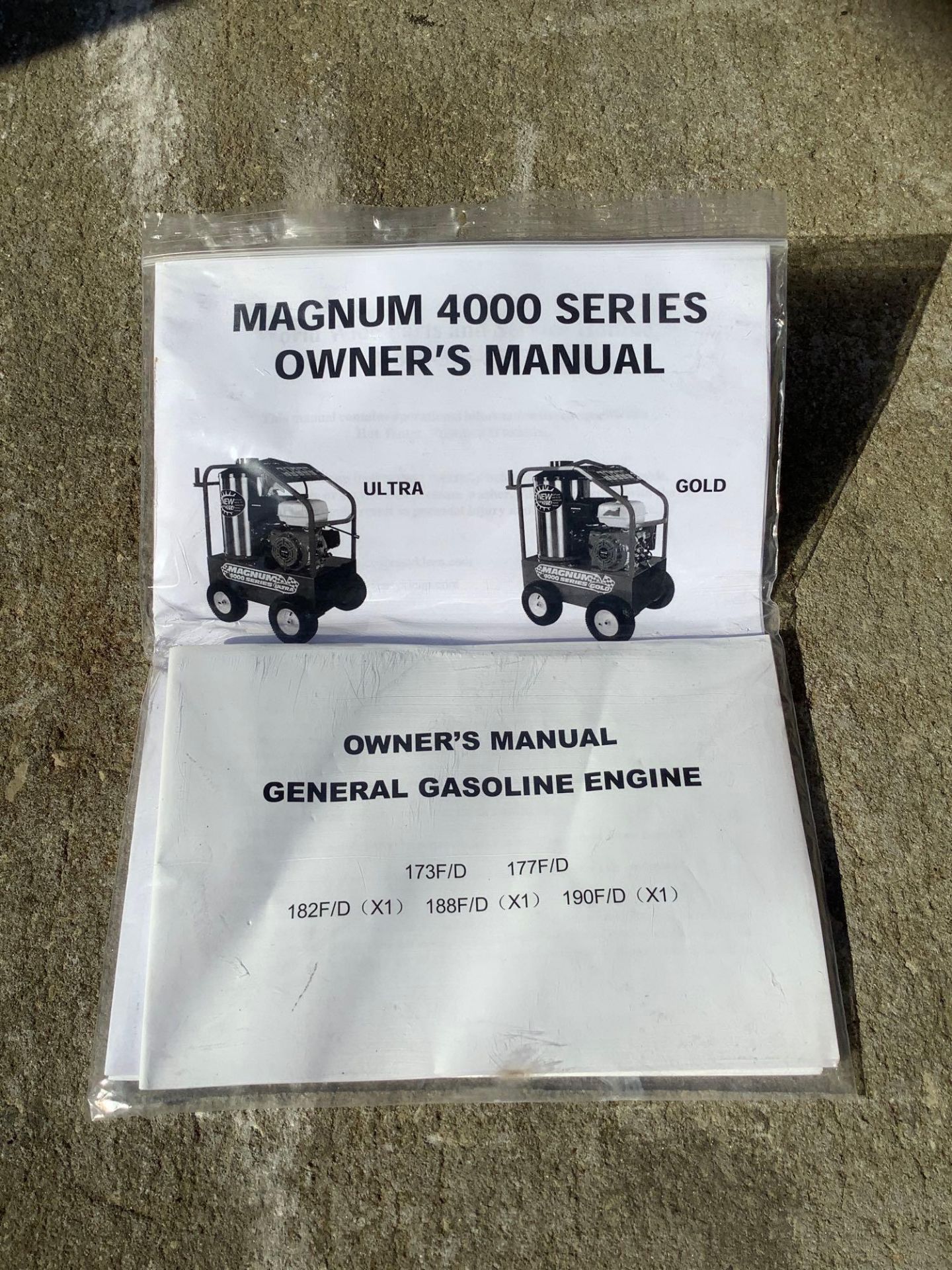 UNUSED 2022 MAGNUM 4000 SERIES GOLD HOT WATER PRESSURE WASHER,DIESEL GAS POWER, ELECTRIC START, APPR - Image 15 of 15