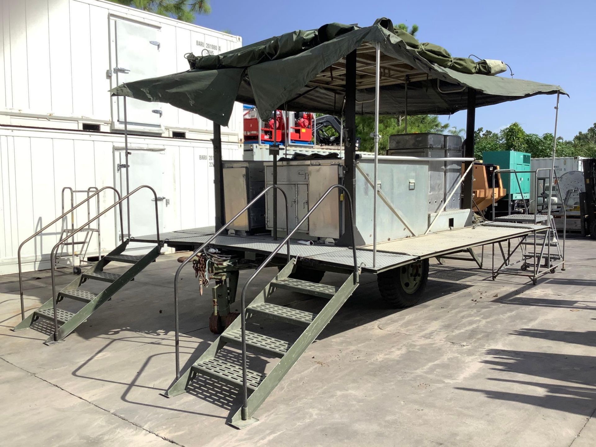 ***ATLANTIC INDUSTRIES FIELD KITCHEN MODEL MKT-90 TRAILER MOUNTED ON CHASSIS 1 1/2 TON 2 WHEEL TRAIL - Image 14 of 25