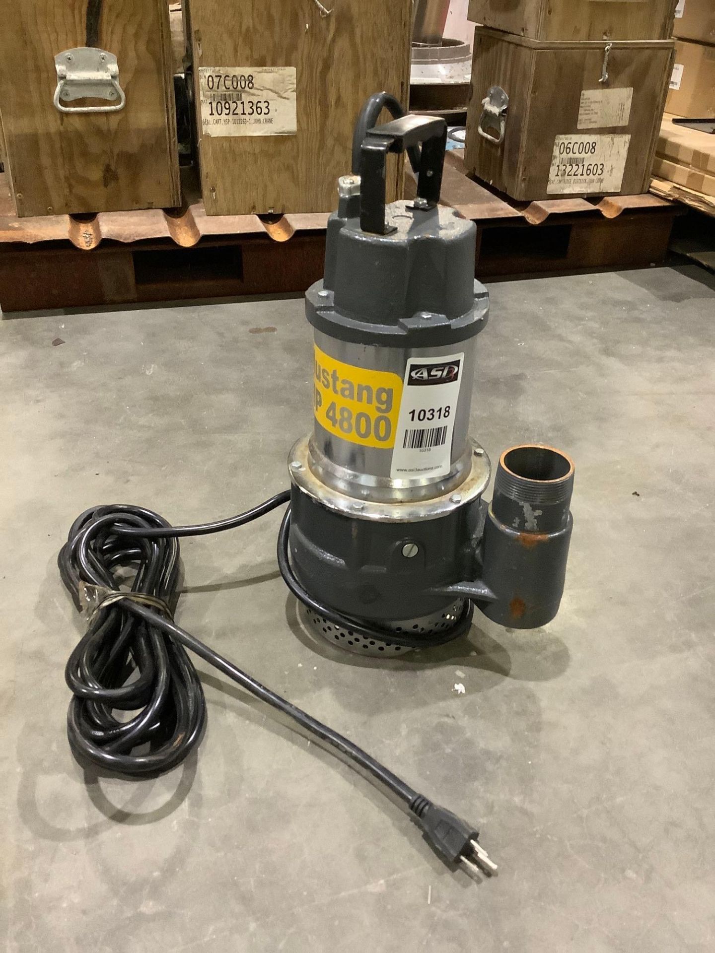 UNUSED SUBMERSIBLE MUSTANG MP4800 PUMP