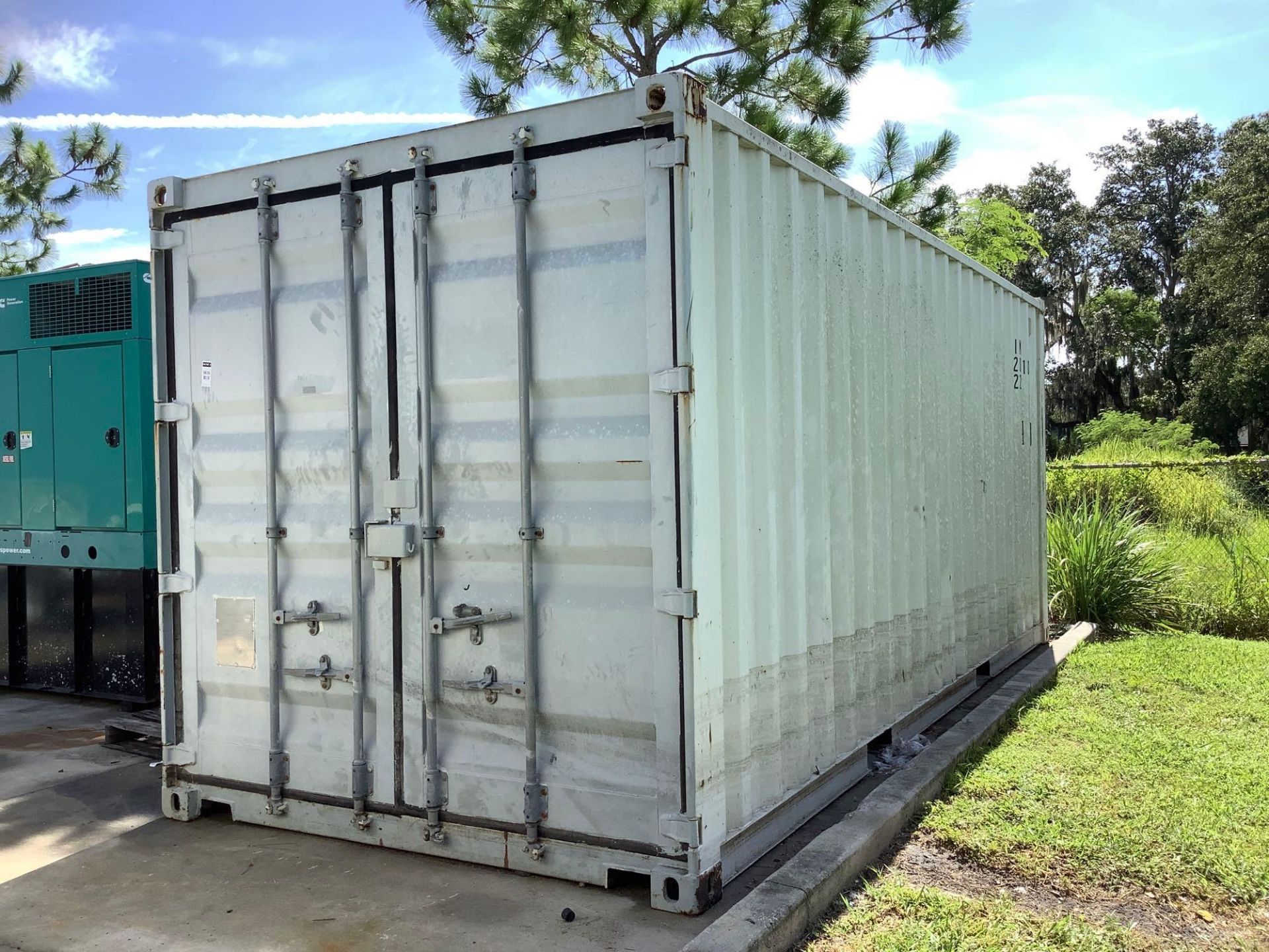 20' STORAGE CONTAINER, APPROX 102” TALL x 96” WIDE x 238” DEEP - Image 5 of 9