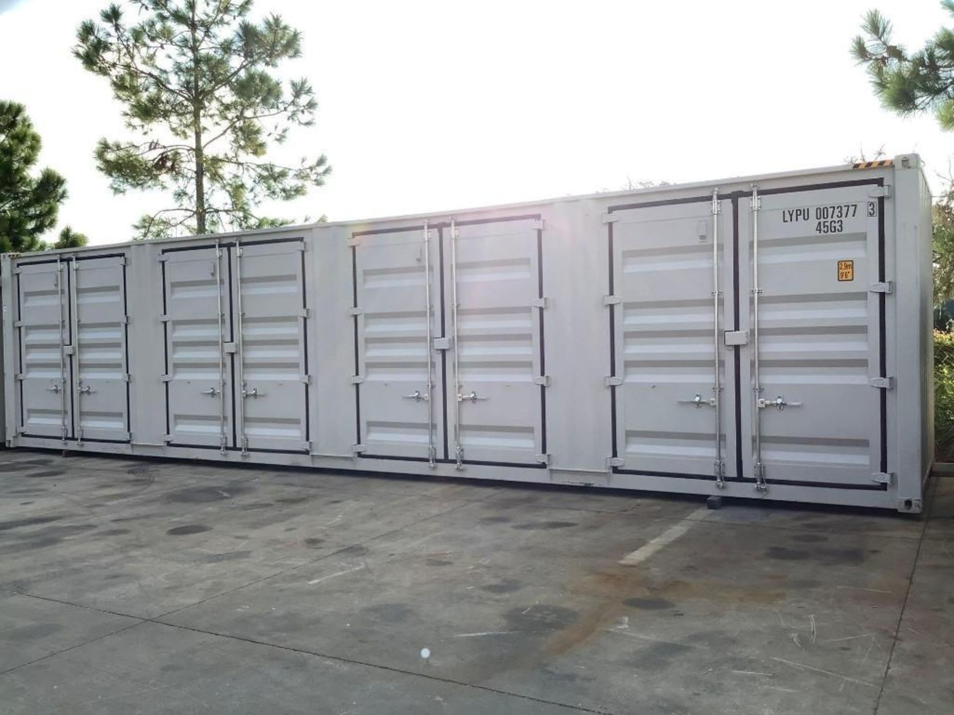 2022 40' STORAGE CONTAINER, APPROX 102" TALL x  96" WIDE x 40' DEEP - Image 3 of 8