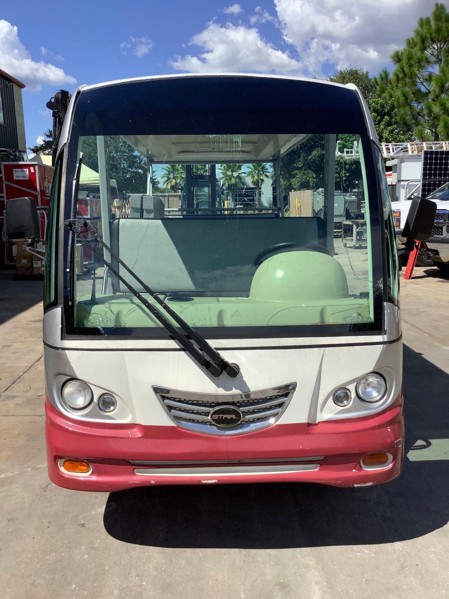 2015 STAR EV SHUTTLE CART MODEL STAR-BN72-11-AC-WHEELCHAIR, ELECTRIC, SOLA PANEL ATTACHED, DOME LIGH - Image 14 of 40