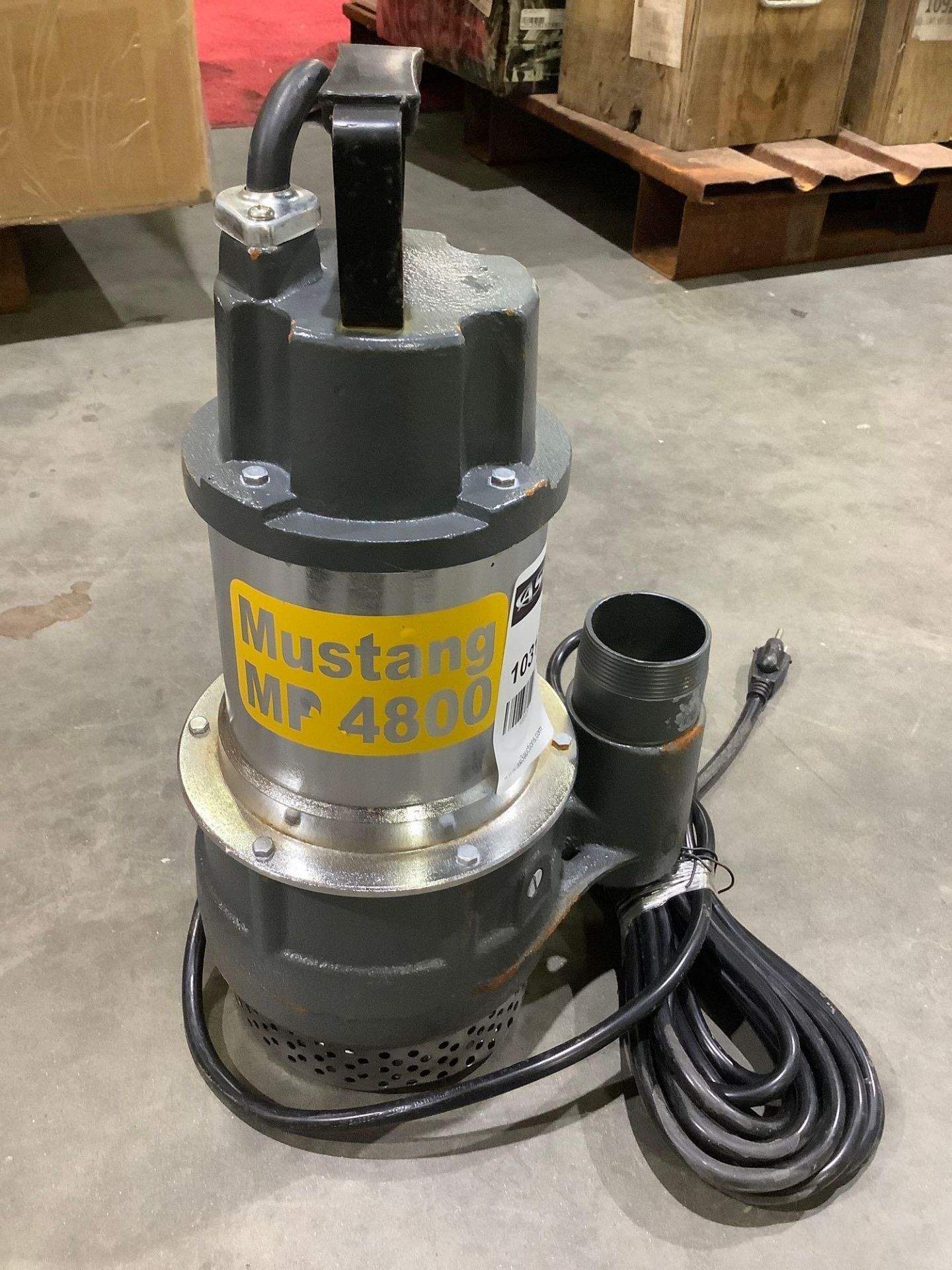 UNUSED SUBMERSIBLE MUSTANG MP4800 PUMP - Image 2 of 6