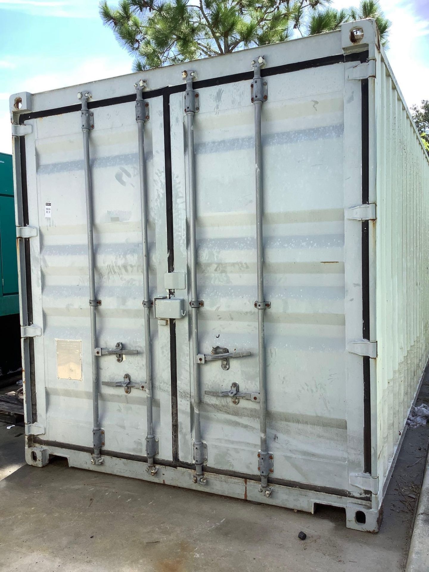 20' STORAGE CONTAINER, APPROX 102” TALL x 96” WIDE x 238” DEEP - Image 3 of 9