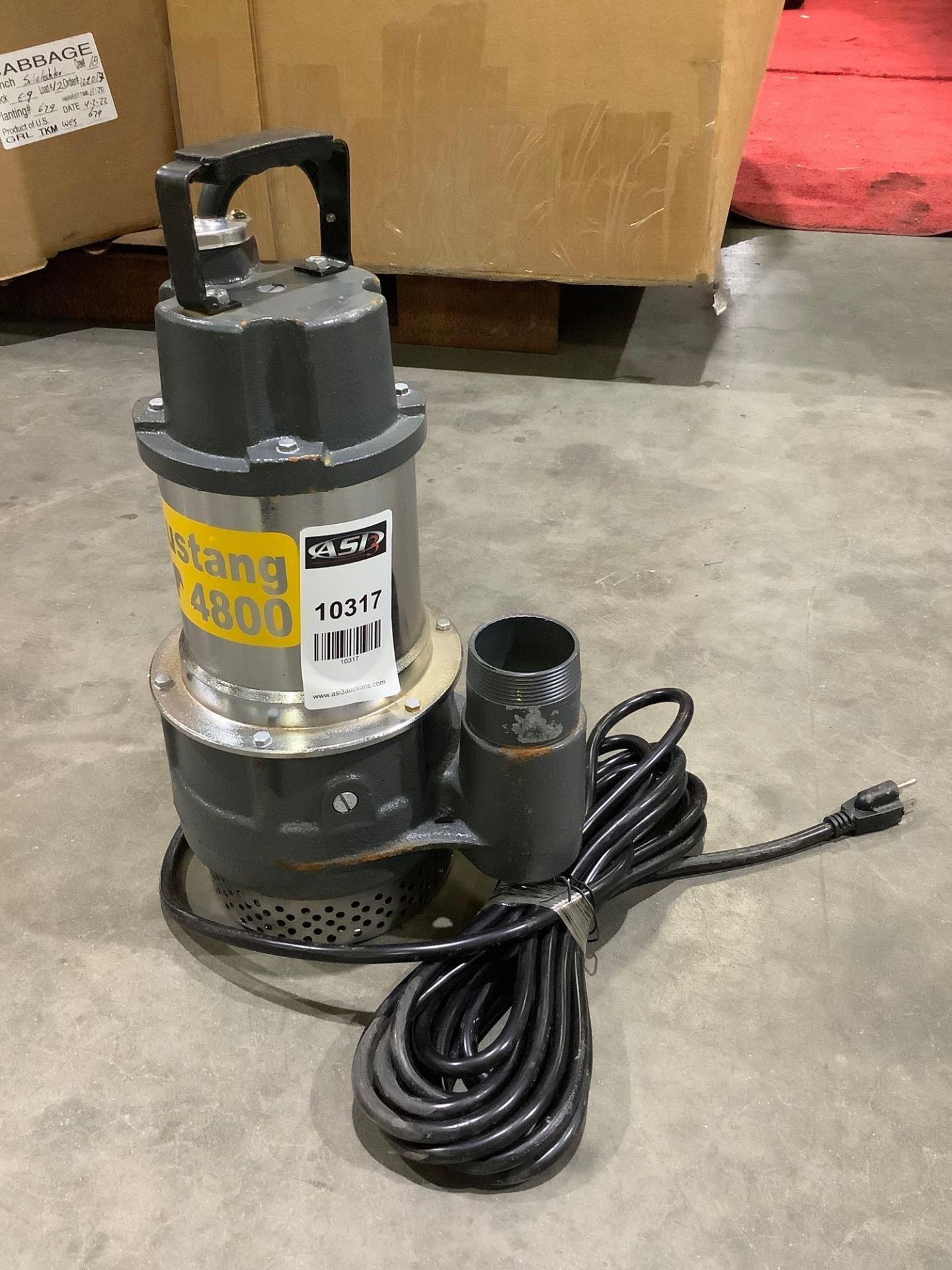 UNUSED SUBMERSIBLE MUSTANG MP4800 PUMP