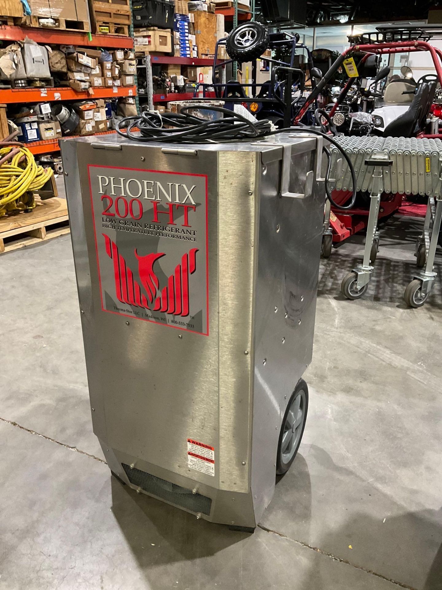 THERMA-STOR PHOENIX 200 HT DEHUMIDIFIER, APPROX 110/120 VAC, APPROX 450 PSIG HI SIDE - Image 3 of 9