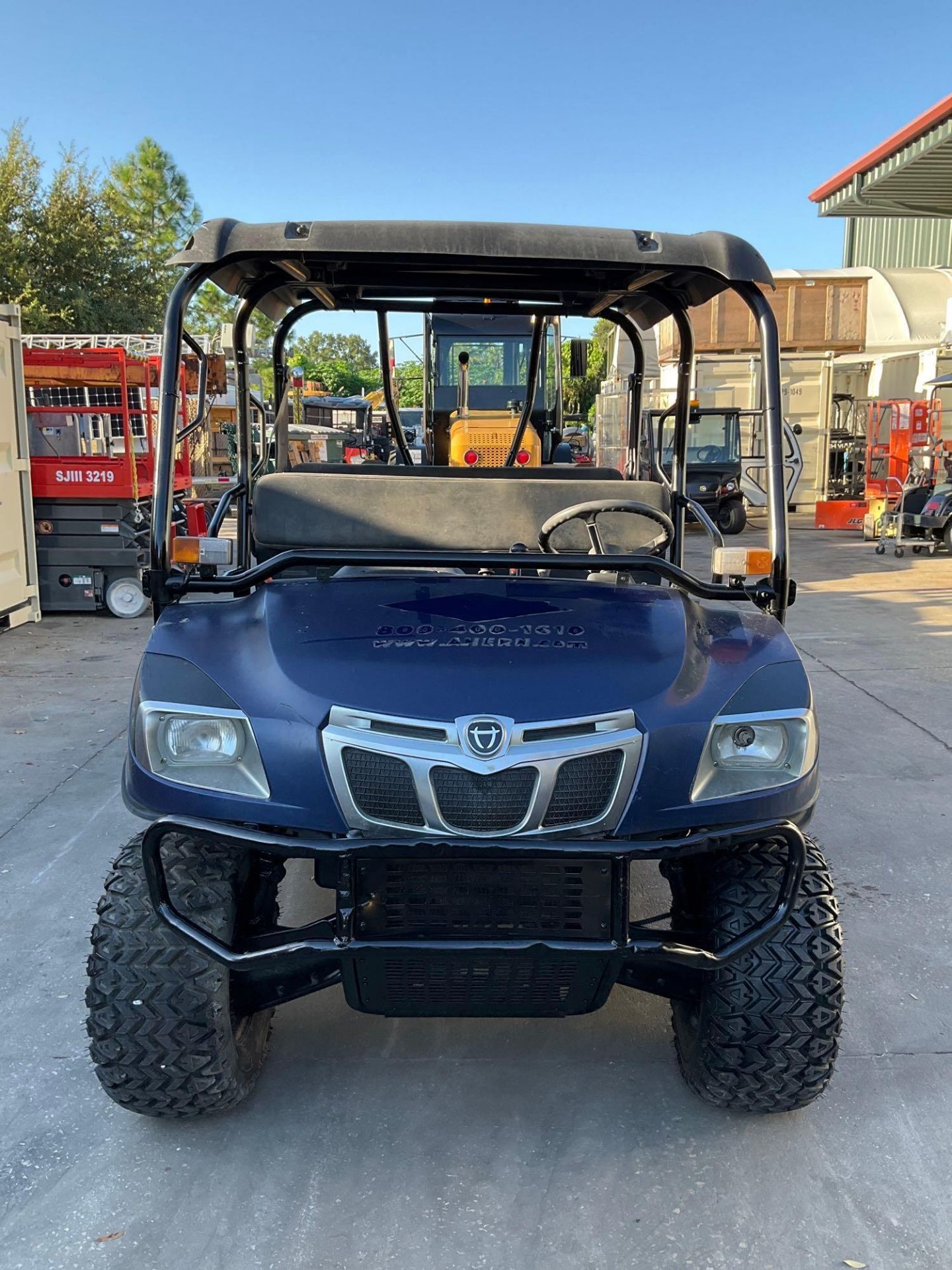 CUSHMAN HAULER 4x4 UTV, DIESEL, CREW CAB, MANUAL DUMP BED, NEW BATTERY, RUNS AND OPERATES - Image 8 of 11