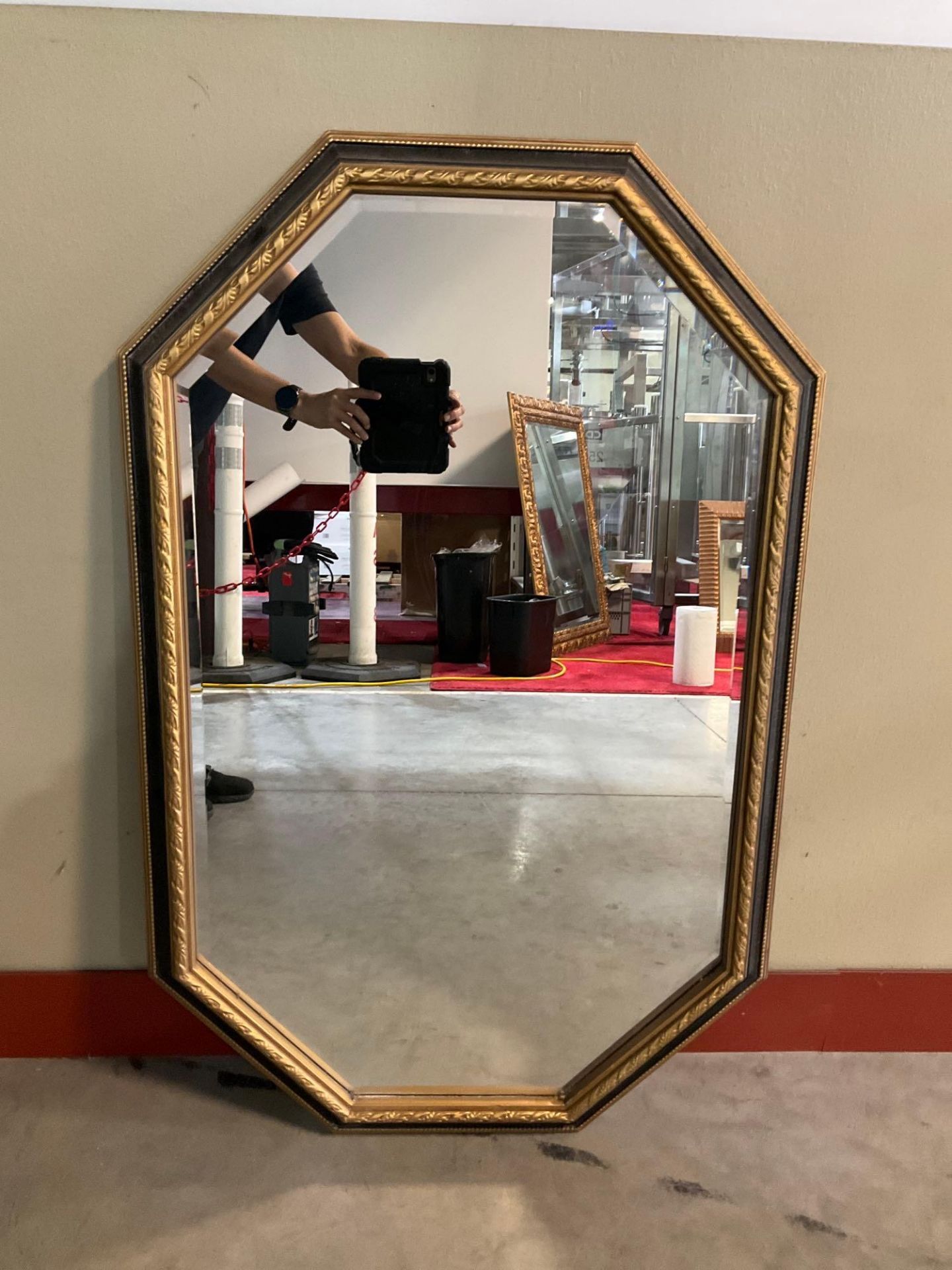 HANGING MIRROR, APPROX 25” x 40” - Image 2 of 4