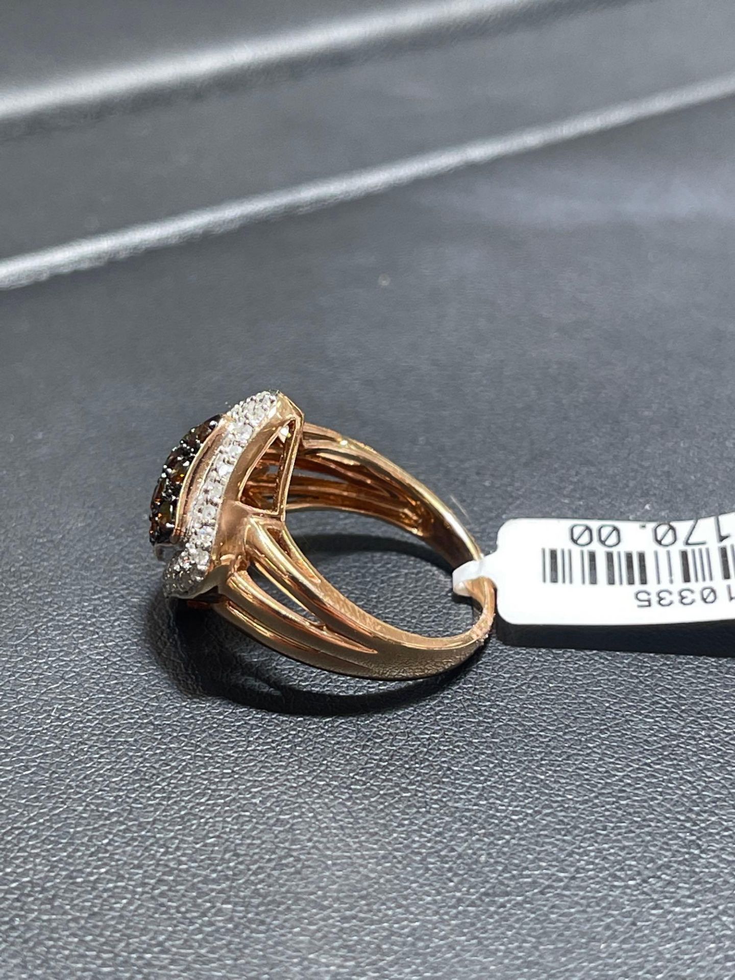 14KT ROSE GOLD 1CT DIAMOND RING - Image 2 of 4