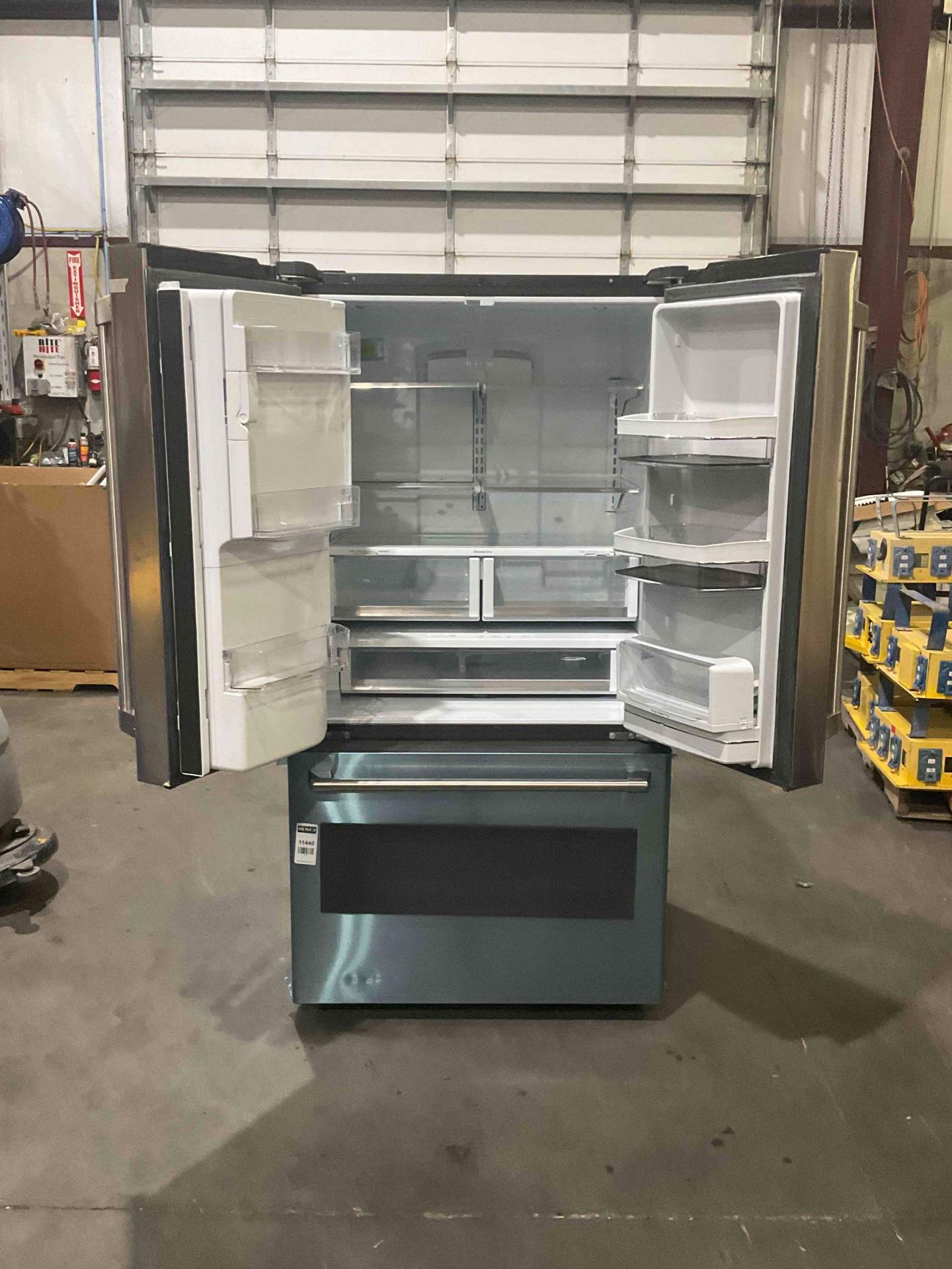 CAFE BY GE SMART FREESTANDING FRENCH DOOR REFRIGERATOR, APPROX 36" W x 70" T x 37 " D, APPROX TOTAL - Image 2 of 12