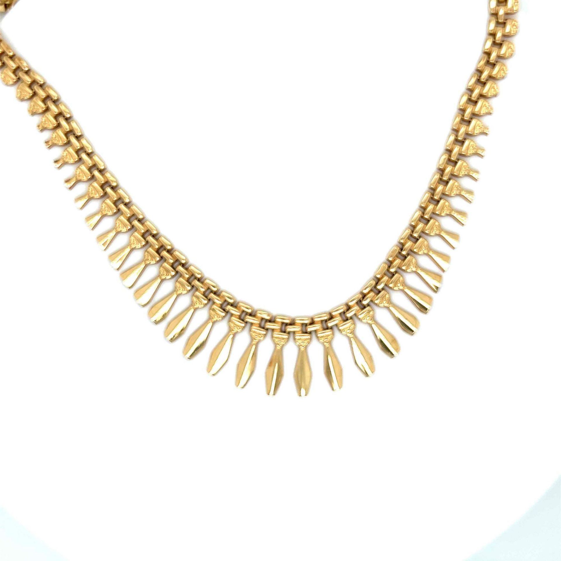 ESTATE 14K GOLD NECKLACE - Image 4 of 4