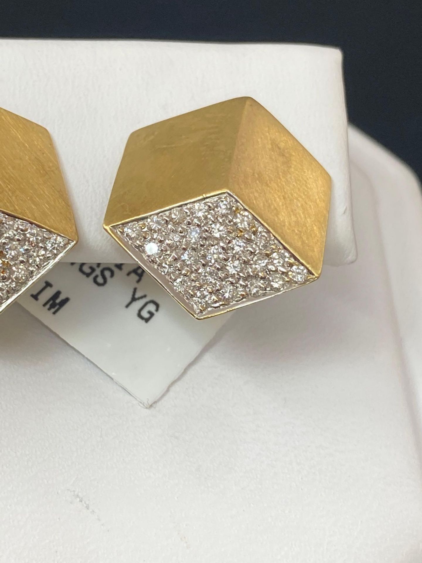 .48CT DIAMOND EARRINGS 14K YELLOW GOLD - Image 3 of 8